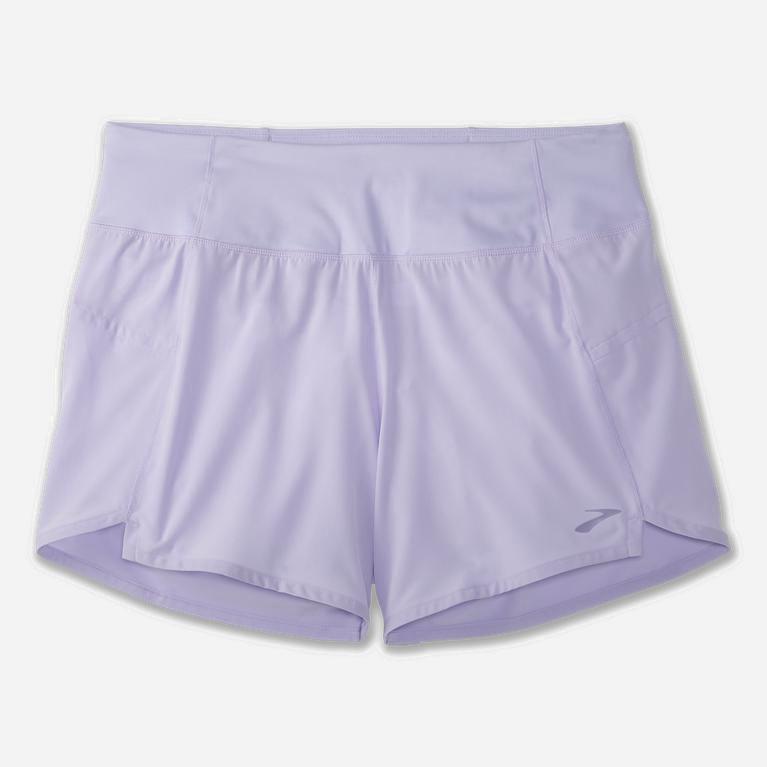 Brooks Chaser 5 NZ - Women's Running Shorts - Lavender Purple/Violet Dash (08934-BTKX)